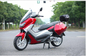 Air Cooled Adult Motor Scooter 85KM / H Max Speed With Hydraulic Shock Absorber
