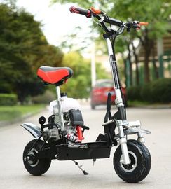 49cc 4 Zamanlı Mini Motorlu Scooter, 10 inç Pnömatik Lastikli Yüksek Çekme Çelik