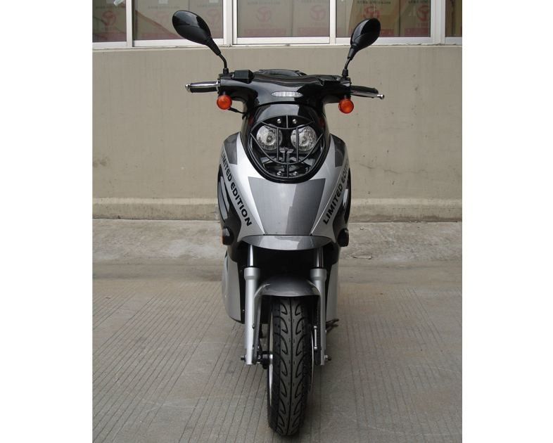 2 Tekerlekli 50cc Mini Scooter, 45km / saat Çocuk / Yetişkin İçin Mini Gaz Motosiklet