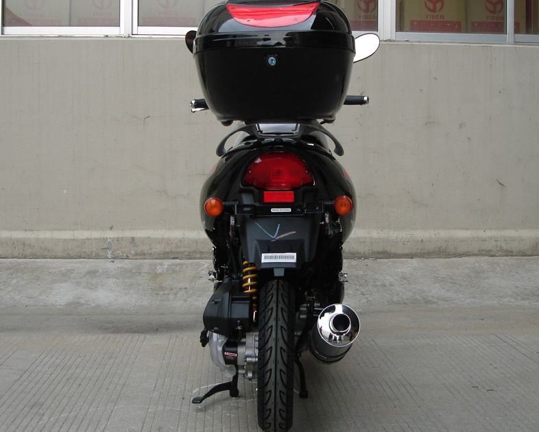 2 Tekerlekli 50cc Mini Scooter, 45km / saat Çocuk / Yetişkin İçin Mini Gaz Motosiklet