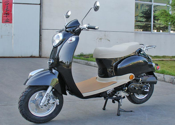 Deri Koltuk Mini Bisiklet Scooter Çocuk İçin Maksimum Güç 4.1 HP Mini 50cc Scooter