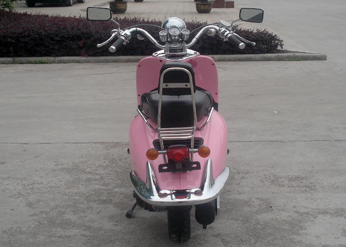 Pembe Renk Yetişkin 50cc Motocross Bisikletleri Lady Için 2 Koltuklar Mini Sokak Bisikletleri