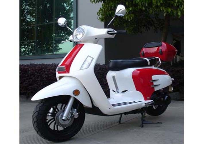 İkili Dikiz Aynalı Otomatik Far Yetişkin Motorlu Scooter 150cc