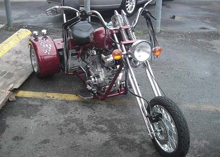 V Ikiz Silindir 250cc Chopper Motosiklet Chopper Büyük Far Ile Trikes Motosiklet