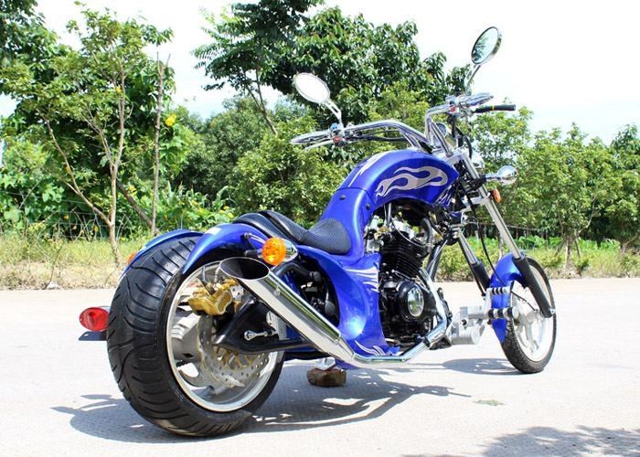Hızlı Hız 250cc Chopper Motosiklet Harley Chopper Motosiklet İki Tekerli Dört Renk