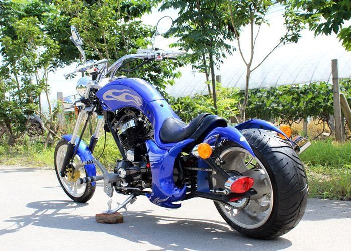 Hızlı Hız 250cc Chopper Motosiklet Harley Chopper Motosiklet İki Tekerli Dört Renk