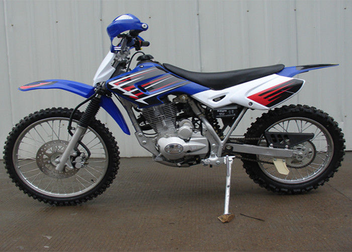 Mavi Sokak Yasal Dirt Bike Motosiklet 200cc 1 Silindir 4 Zamanlı Hava Soğutmalı