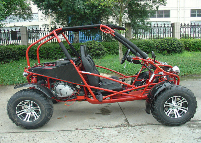 2 çekişli 400cc Go Kart Buggy yüksek güç motoru beş vites ile iki koltuk