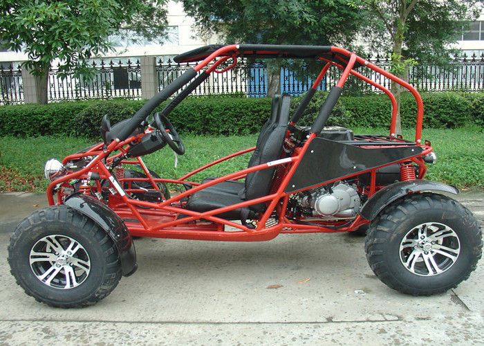 2 çekişli 400cc Go Kart Buggy yüksek güç motoru beş vites ile iki koltuk