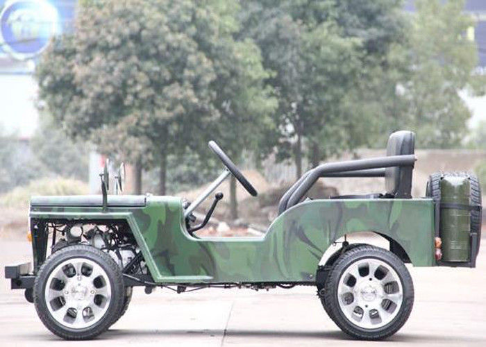 Hava Soğutma 125cc Çocuk Buggy Go Kart 1 Yağ Kutusu / 2 Gerçek Deri Koltuk