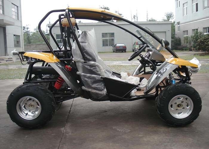 Yüksek Güçlü Motor Go Kart Buggy Tek Silindir 4 - 2 Koltuklu