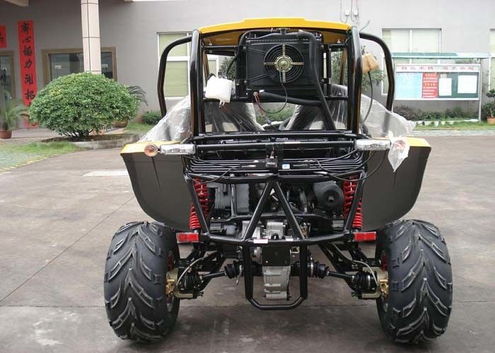 Yüksek Güçlü Motor Go Kart Buggy Tek Silindir 4 - 2 Koltuklu