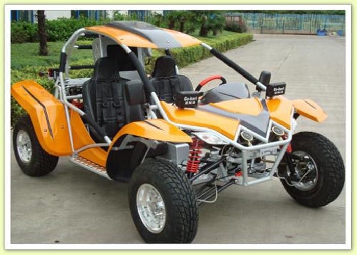 1100cc Go Karts Yetişkinler İçin, 4 Tekerlekten Çekişli Araç ve Vinçli Soğutma Suyu