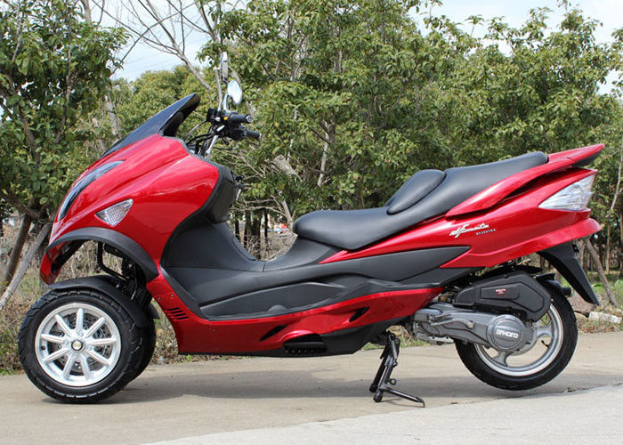 Su Soğutmalı Yetişkinler İçin 3 Tekerlekli Motosiklet, 300cc / 250cc Tek Silindirli Motosiklet