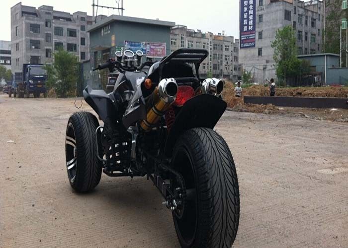4 Gears'ı Manuel Debriyaj Üç Tekerlekli Motosiklet 3 Ters Motorlu Tekerlekli Motorlu Scooter