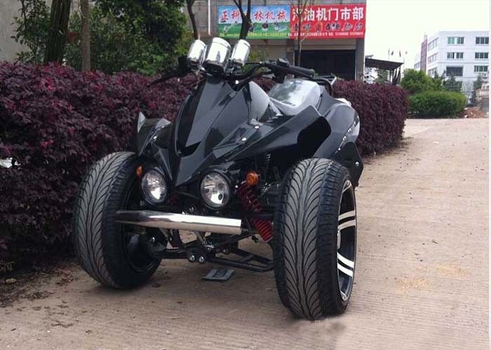 4 Gears'ı Manuel Debriyaj Üç Tekerlekli Motosiklet 3 Ters Motorlu Tekerlekli Motorlu Scooter