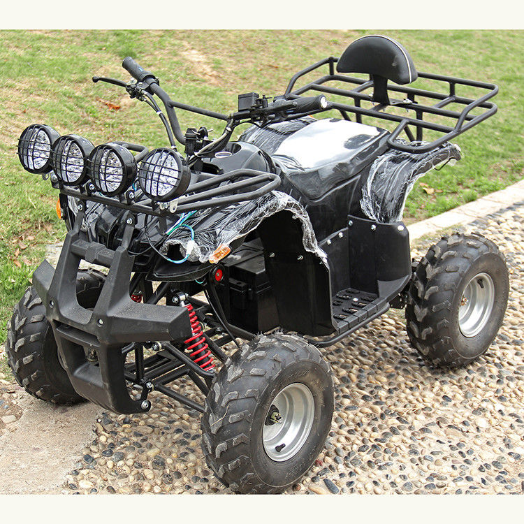 Dört Parlak Işıklar ile Elektrikli Atv Quad Bike 1500W / 2000W DC Fırçasız Motor