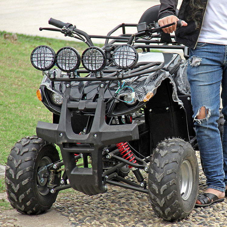 Dört Parlak Işıklar ile Elektrikli Atv Quad Bike 1500W / 2000W DC Fırçasız Motor