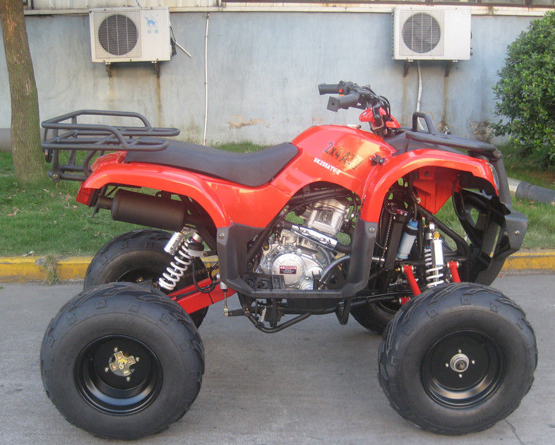 Su Soğutmalı 4 Tekerlek Tüm Arazi Aracı ATV 150CC, 3.9HP Zincirli Tahrikli