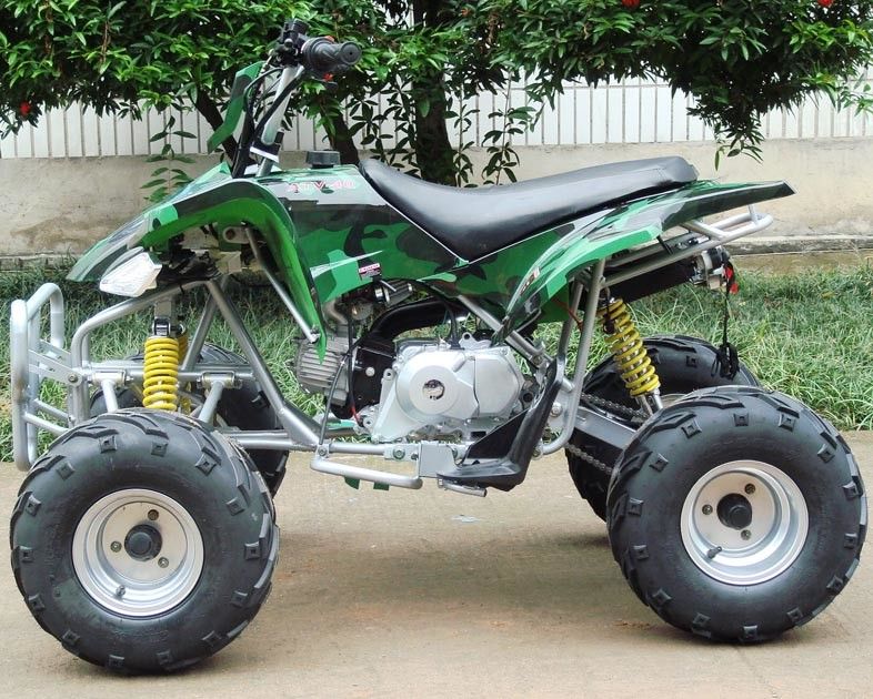 Orta Boy Yol Yasal Dörtlü Bisiklet 110cc 4 - Stroklu Hava Soğutmalı / Su Soğutmalı