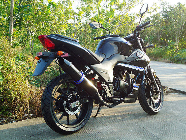 Hava Soğutmalı Yüksek Güçlü Motosikletler 250cc Tek Silindirli Motosiklet, Sinyal Işıklarıyla