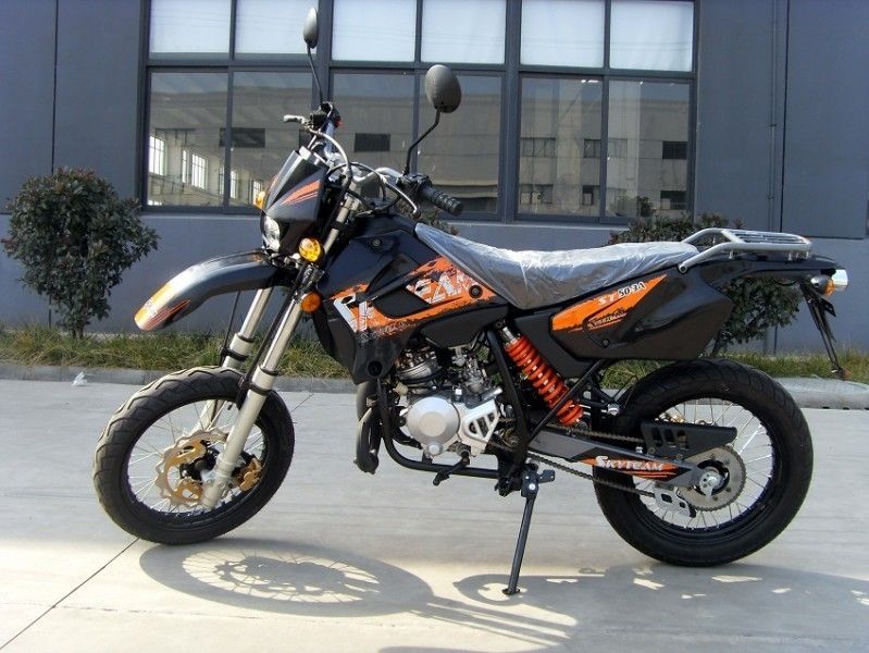 Sinyal Lambaları ile 4 Zamanlı 50cc Spor Motosiklet, Tek Silindirli Motosikletler Hava Soğutmalı