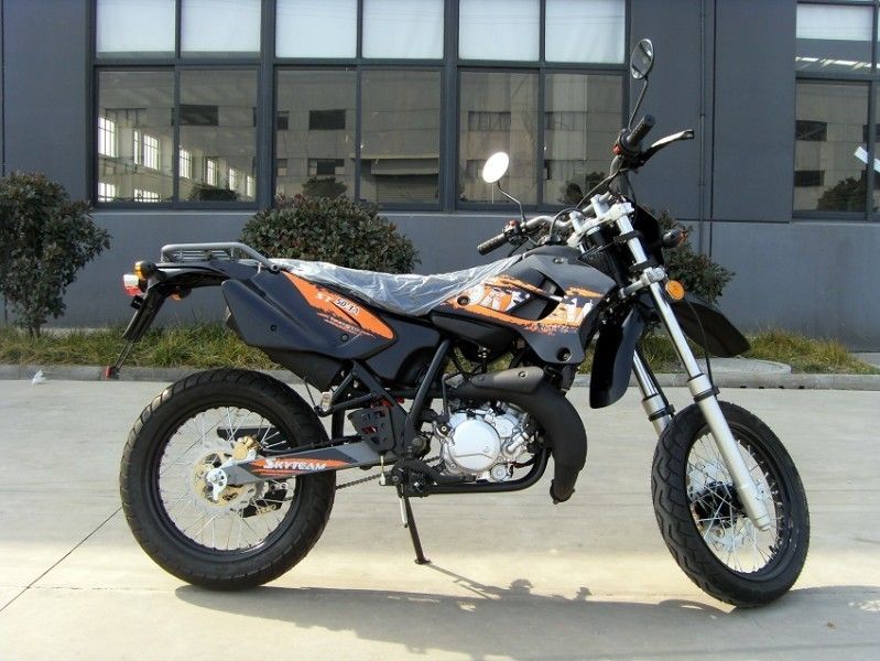 Sinyal Lambaları ile 4 Zamanlı 50cc Spor Motosiklet, Tek Silindirli Motosikletler Hava Soğutmalı