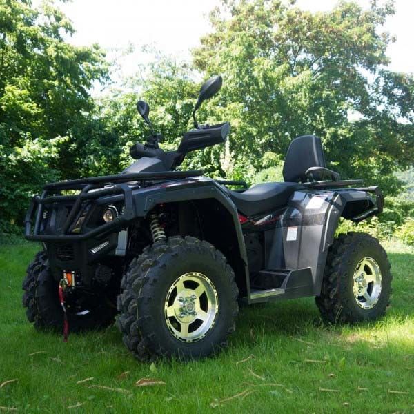 Tek Silindirli Dört Tekerlekli ATV 400cc 4 Wheeler Dörtlü, 4 * 4 F / R Bağımsız Süspansiyonlu