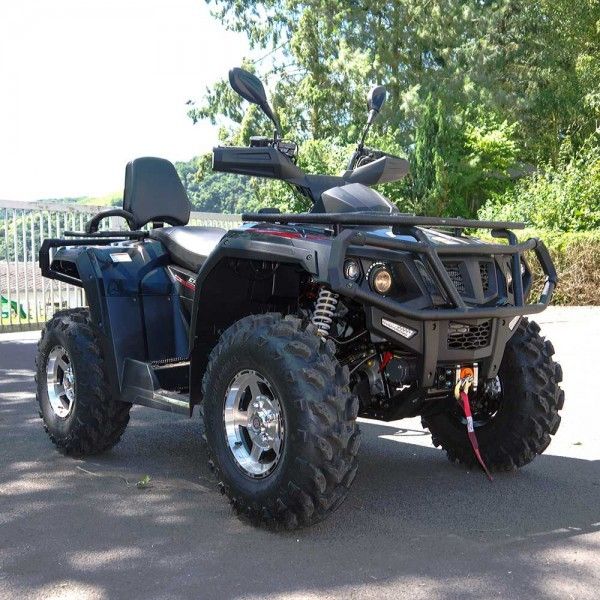 Tek Silindirli Dört Tekerlekli ATV 400cc 4 Wheeler Dörtlü, 4 * 4 F / R Bağımsız Süspansiyonlu