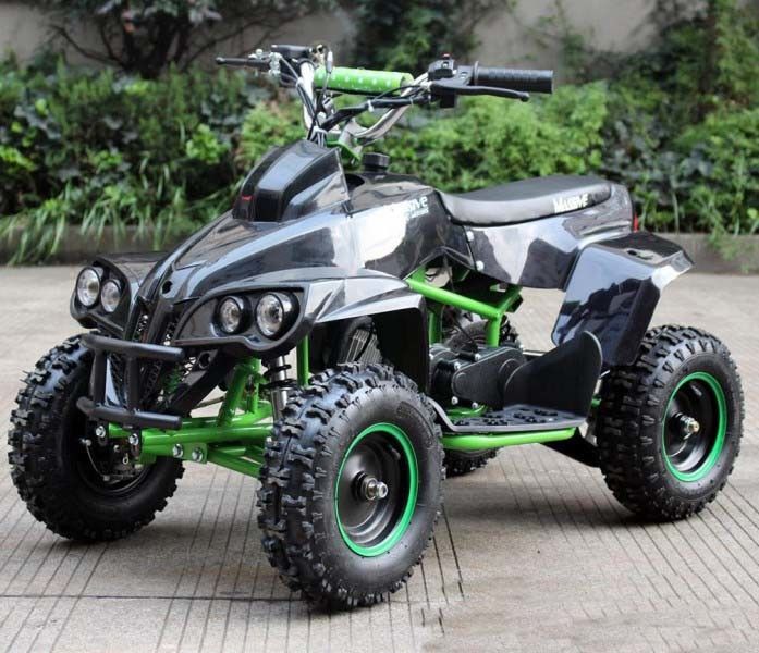 800 w 48 v Çocuklar Elektrikli Quad Bike, yetişkinler Için Elektrikli Dört Tekerlekli Şaft Tahrik İletim