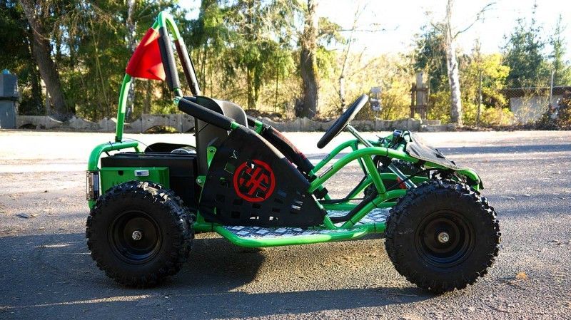 1000 W 48v Fırçalı DC Motor Atv Tüm Arazi Aracı Büyük Yumuşak Koltuklu 2 Koltuk