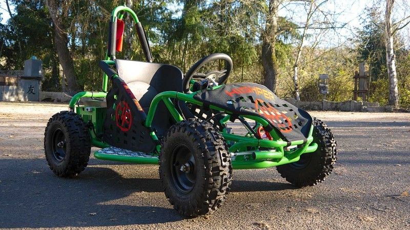 1000 W 48v Fırçalı DC Motor Atv Tüm Arazi Aracı Büyük Yumuşak Koltuklu 2 Koltuk