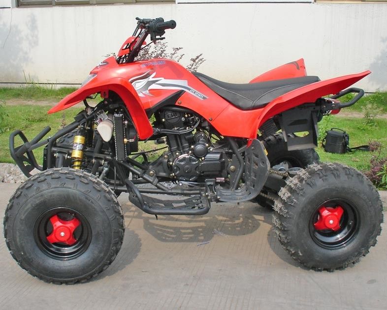 Kırmızı 250CC Yardımcı Araçlar ATV 8 