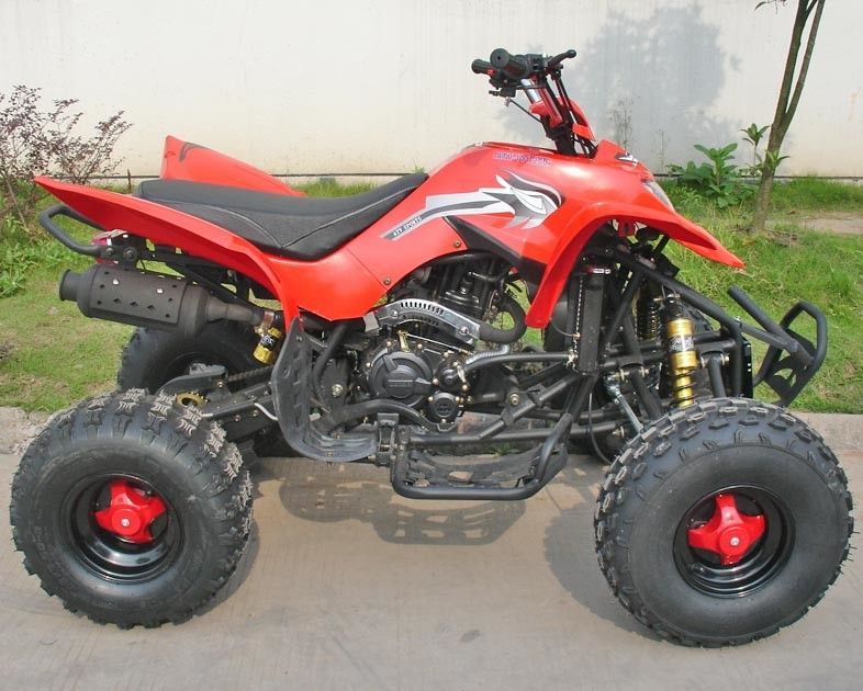Kırmızı 250CC Yardımcı Araçlar ATV 8 