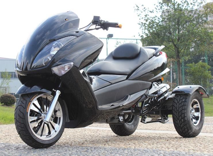 1500w Elektrik Motorlu Scooter, Fırçasız Motorlu 3 Tekerlekli Scooter Motosiklet