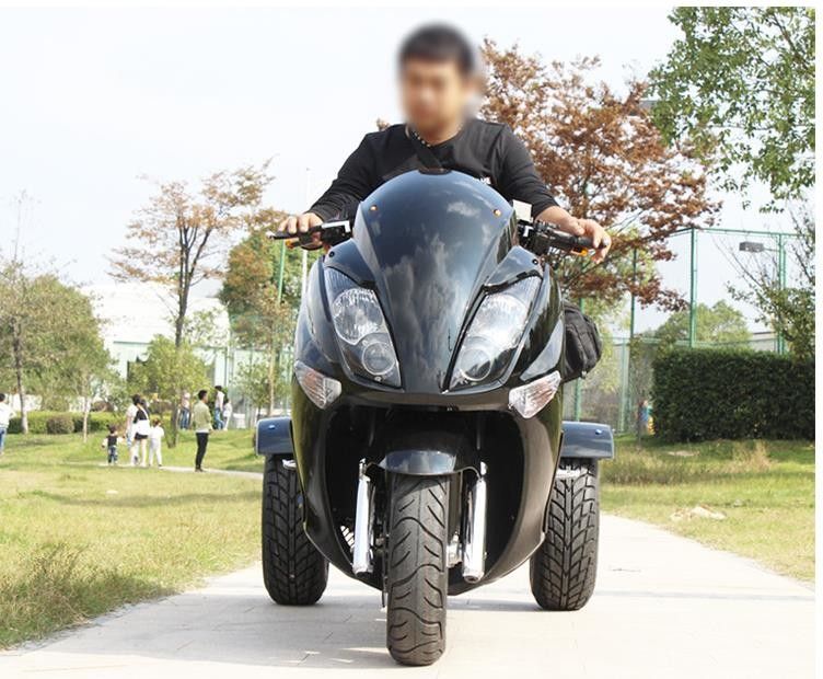 1500w Elektrik Motorlu Scooter, Fırçasız Motorlu 3 Tekerlekli Scooter Motosiklet