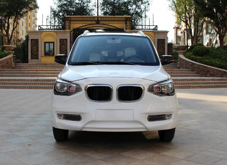 6000 W Elektrikli Golf Arabaları Ile 5 Kapılar 4 Koltuklar BMW Stil Fan Isıtıcı MP3 Radyo PVC