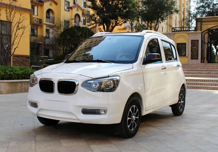 6000 W Elektrikli Golf Arabaları Ile 5 Kapılar 4 Koltuklar BMW Stil Fan Isıtıcı MP3 Radyo PVC