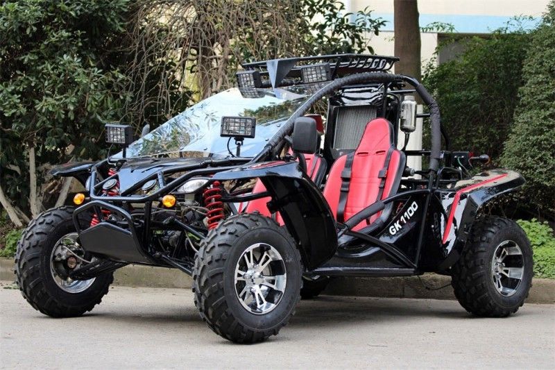 1100CC Çift Kollu Salıncaklı Go Kart Buggy, 4 Silindirli Sıvı Soğutma, Bağımsız Süspansiyonlu