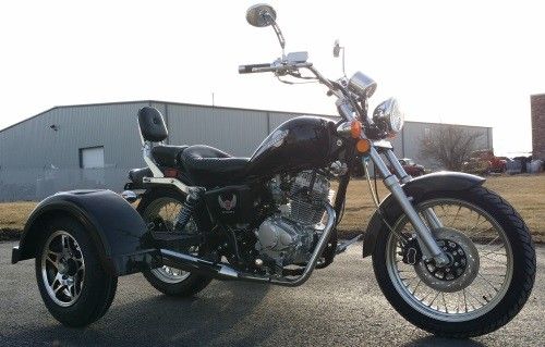 250cc Hava Soğutmalı, Tek Silindirli 3 Teker Trike Scooter, 4 Zamanlı Soğutma Sistemi