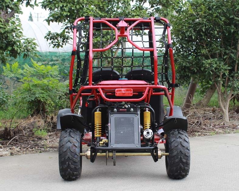 Hava Soğutmalı Ters CVT 125cc Tekli Koltuk Off Road Go Kartlı Çocuk / Yetişkin