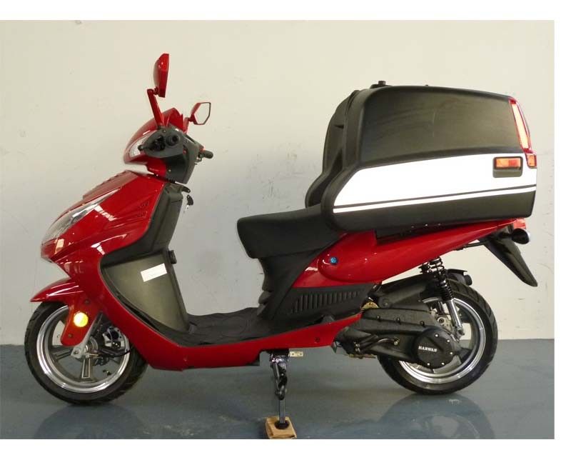 Ön Disk Arka Tamburlu İki Tekerlekli Yetişkin Motorlu Scooter / 13 