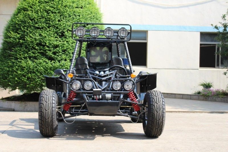 Ekstra Büyük Tek Silindir Su Soğutmalı Go Kart Buggy 650cc 23 L Yakıt deposu