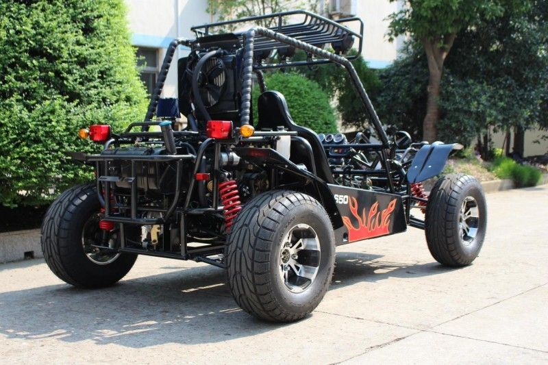 Ekstra Büyük Tek Silindir Su Soğutmalı Go Kart Buggy 650cc 23 L Yakıt deposu