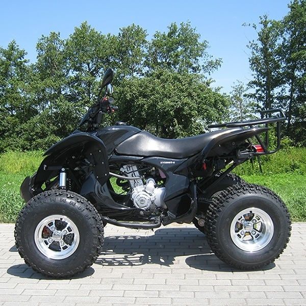 250cc Ekstra Büyük Boy Dört Tekerlekli Atv, Elektrikli Start Sistemli Siyah