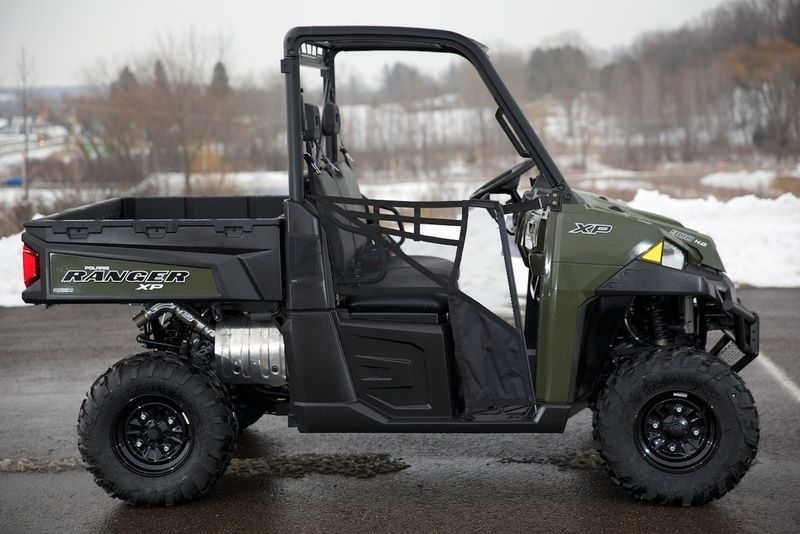 Ön Cam Ve Kapılı Polaris Ranger Xp 900 Sage Green Gas Utility Araçları