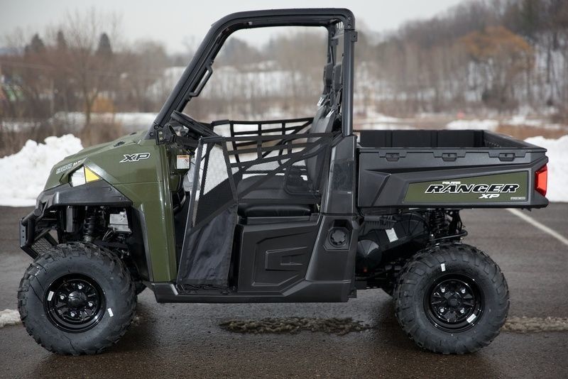 Ön Cam Ve Kapılı Polaris Ranger Xp 900 Sage Green Gas Utility Araçları