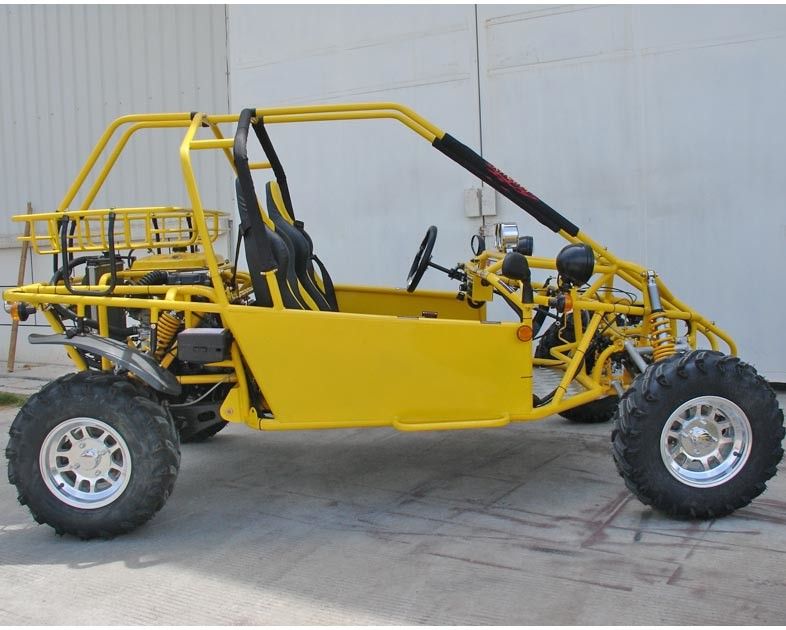 1000CC Ekstra Büyük Boy Git Kart Şaftlı Buggy, Ön / Arka Diskli Fren