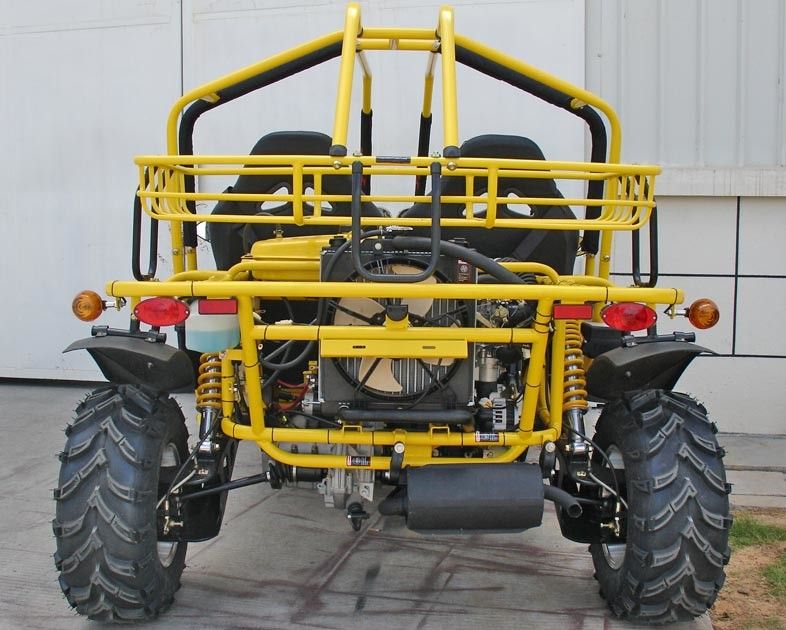 1000CC Ekstra Büyük Boy Git Kart Şaftlı Buggy, Ön / Arka Diskli Fren