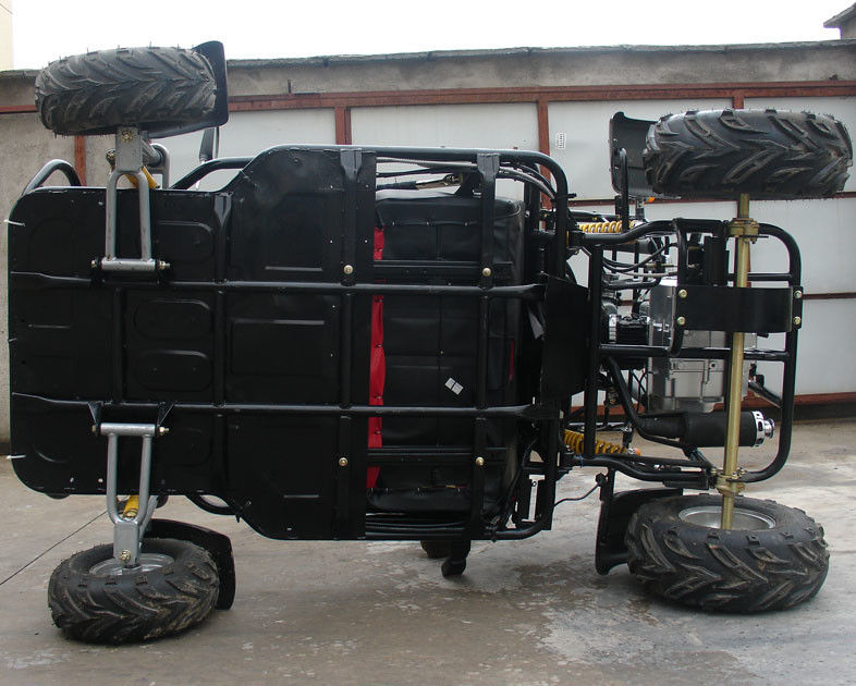 110cc Küçük Boy Motorlu Go Karts, Yetişkin Go Kart Otomatik Debriyaj 3 Hızı Ters